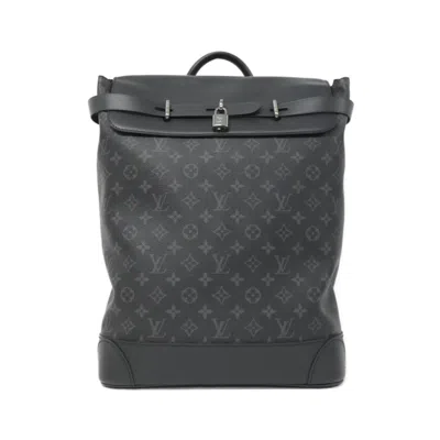 Pre-owned Louis Vuitton Black Monogram Eclipse Monogram Eclipse Backpack ()