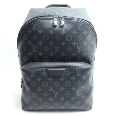 Pre-owned Louis Vuitton Black Monogram Eclipse Monogram Eclipse Backpack ()