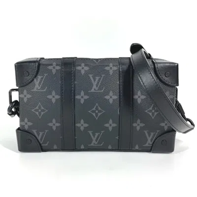 Pre-owned Louis Vuitton Black Monogram Eclipse Monogram Eclipse Clutch Bag Pochette Shoulder Bag ()