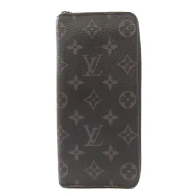 Pre-owned Louis Vuitton Black Monogram Eclipse Monogram Eclipse Coin Purse/coin Case () In Black, Monogram Eclipse