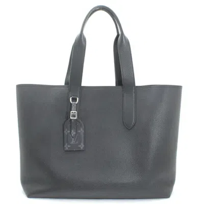 Pre-owned Louis Vuitton Black Monogram Eclipse Monogram Eclipse Leather Shoulder Bag Tote Bag ()