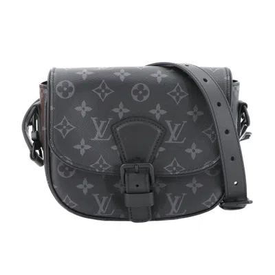 Pre-owned Louis Vuitton Black Monogram Eclipse Monogram Eclipse Messenger Bag Shoulder Bag ()