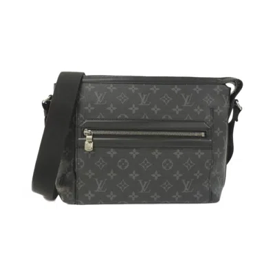 Pre-owned Louis Vuitton Black Monogram Eclipse Monogram Eclipse Shoulder Bag ()