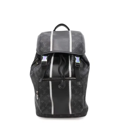 Pre-owned Louis Vuitton Black Monogram Eclipse Noir Monogram Eclipse Backpack ()
