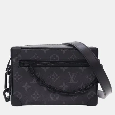 Pre-owned Louis Vuitton Black Monogram Eclipse Soft Trunk Wallet Crossbody