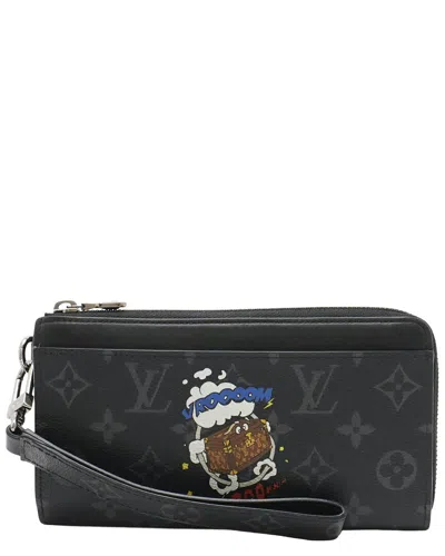 Louis Vuitton Black Monogram Eclipse Zippy Long Wallet (authentic Pre-loved)