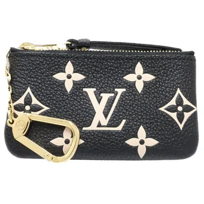 Pre-owned Louis Vuitton Black Monogram Empreinte Coin Purse/coin Case ()