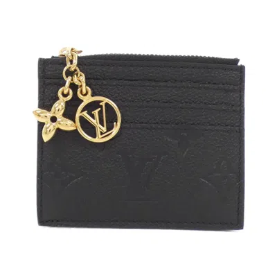 Pre-owned Louis Vuitton Black Monogram Empreinte Coin Purse/coin Case ()