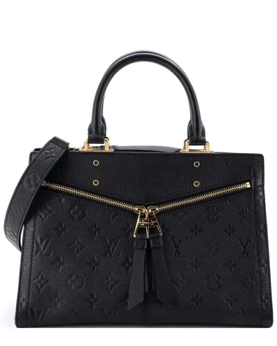 Pre-owned Louis Vuitton Black Monogram Empreinte Leather Sully Pm (authentic Pre-loved)