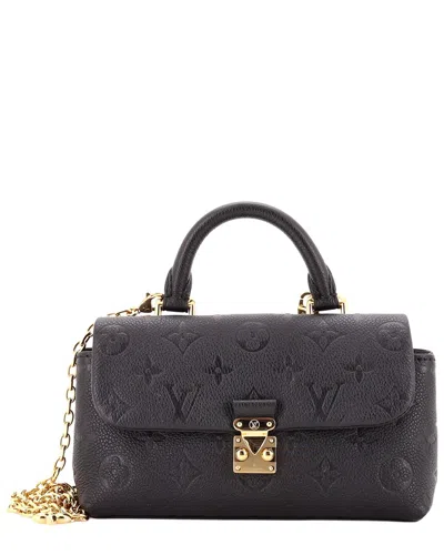 Louis Vuitton Black Monogram Empreinte Madeleine Nano (authentic Pre-loved)