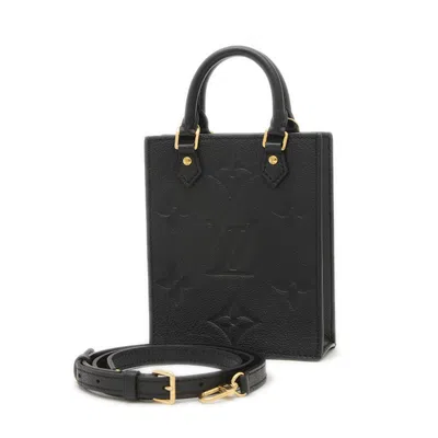 Pre-owned Louis Vuitton Black Monogram Empreinte Shoulder Bag ()