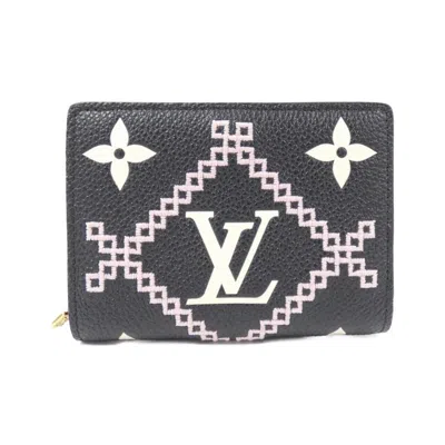 Pre-owned Louis Vuitton Black Monogram Empreinte Wallet (bi-fold) ()