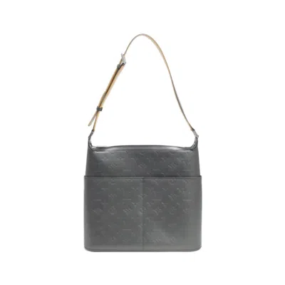 Pre-owned Louis Vuitton Black Monogram Mat Shoulder Bag ()