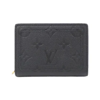 Pre-owned Louis Vuitton Black Monogram Monogram Empreinte Coin Purse/coin Case () In Black, Monogram