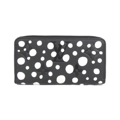 Pre-owned Louis Vuitton Black Monogram Monogram Empreinte Long Wallet (bi-fold) ()