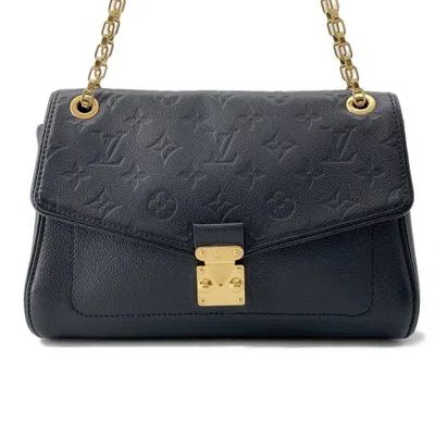 Pre-owned Louis Vuitton Black Monogram Noir Monogram Empreinte Shoulder Bag ()