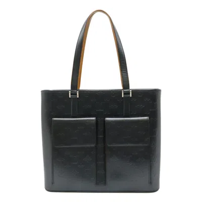 Pre-owned Louis Vuitton Black Monogram Noir White Monogram Mat Shoulder Bag Tote Bag ()