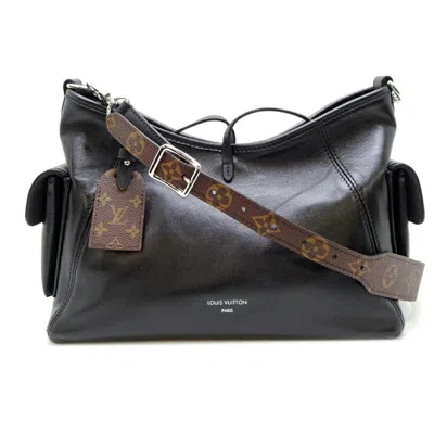 Pre-owned Louis Vuitton Black Monogram Or Monogram Shoulder Bag ()