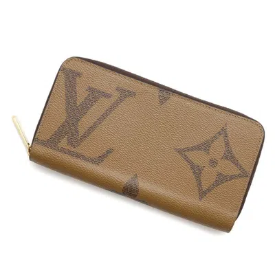 Pre-owned Louis Vuitton Black Monogram Reverse Noir Monogram Reverse Long Wallet (bi-fold) ()