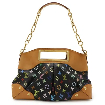 Pre-owned Louis Vuitton Black Multi-color Noir Monogram Multicolore Handbag Shoulder Bag ()