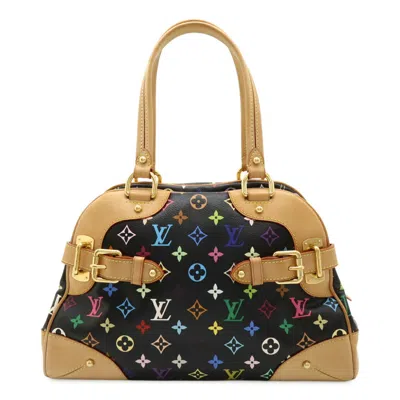 Pre-owned Louis Vuitton Black Multi-color Noir Pvc Handbag Shoulder Bag ()