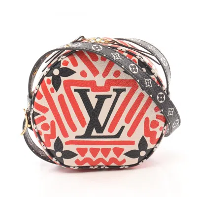 Pre-owned Louis Vuitton Black Multi-color Red Color Coated Canvas Monogram Pvc Shoulder Bag ()