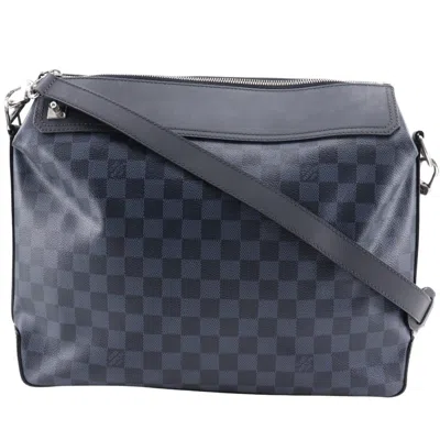 Pre-owned Louis Vuitton Black Navy Shoulder Bag () In Black, Navy