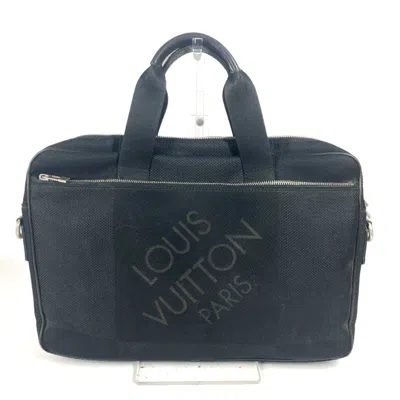 Pre-owned Louis Vuitton Black Noir Damier Geant Handbag Tote Bag ()