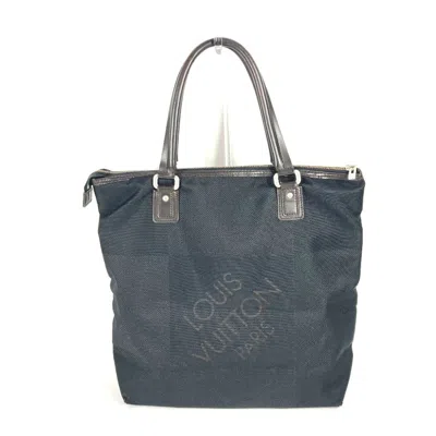 Pre-owned Louis Vuitton Black Noir Damier Geant Shoulder Bag Tote Bag ()