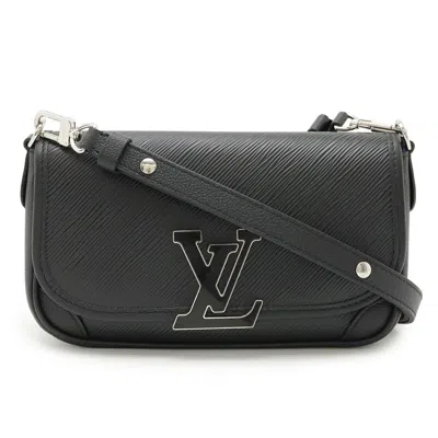 Pre-owned Louis Vuitton Black Noir Epi Leather Clutch Bag Shoulder Bag ()