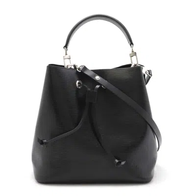 Pre-owned Louis Vuitton Black Noir Epi Leather Handbag Shoulder Bag ()