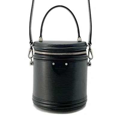 Pre-owned Louis Vuitton Black Noir Epi Leather Handbag Shoulder Bag ()