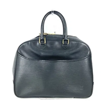 Pre-owned Louis Vuitton Black Noir Epi Leather Handbag Tote Bag ()