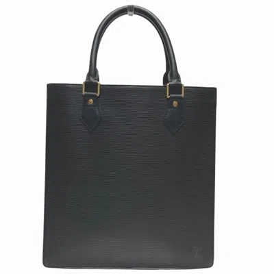 Pre-owned Louis Vuitton Black Noir Epi Leather Handbag Tote Bag ()