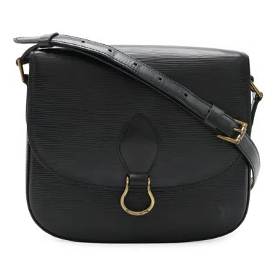 Pre-owned Louis Vuitton Black Noir Epi Leather Pochette Shoulder Bag ()