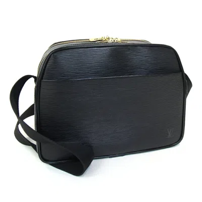 Pre-owned Louis Vuitton Black Noir Epi Leather Shoulder Bag ()