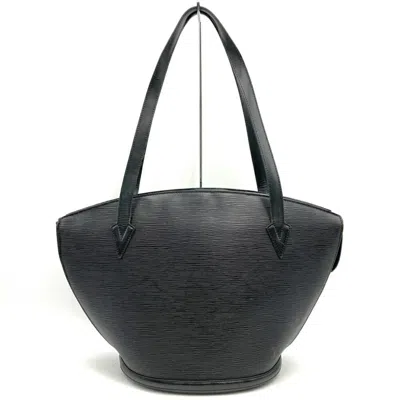 Pre-owned Louis Vuitton Black Noir Epi Leather Shoulder Bag ()