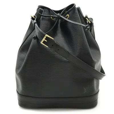 Pre-owned Louis Vuitton Black Noir Epi Leather Shoulder Bag ()
