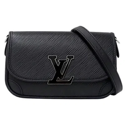 Pre-owned Louis Vuitton Black Noir Epi Leather Shoulder Bag ()