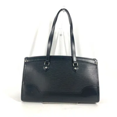 Pre-owned Louis Vuitton Black Noir Epi Leather Shoulder Bag ()