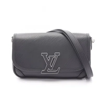 Pre-owned Louis Vuitton Black Noir Epi Leather Shoulder Bag ()