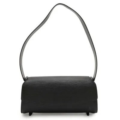 Pre-owned Louis Vuitton Black Noir Epi Leather Shoulder Bag ()