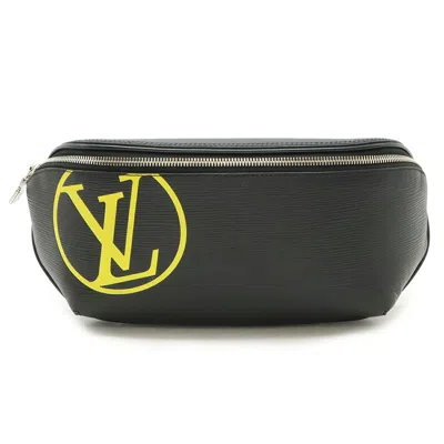 Pre-owned Louis Vuitton Black Noir Epi Leather Shoulder Bag Sling Bag ()