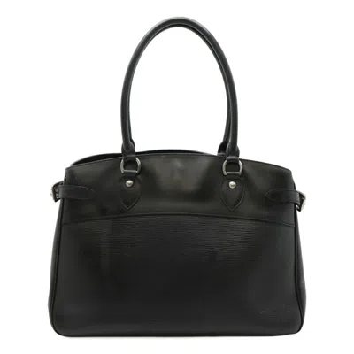 Pre-owned Louis Vuitton Black Noir Epi Leather Shoulder Bag Tote Bag ()