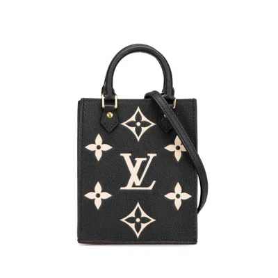 Pre-owned Louis Vuitton Black Noir Leather Handbag Shoulder Bag ()