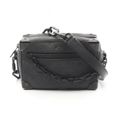 Pre-owned Louis Vuitton Black Noir Leather Shoulder Bag ()
