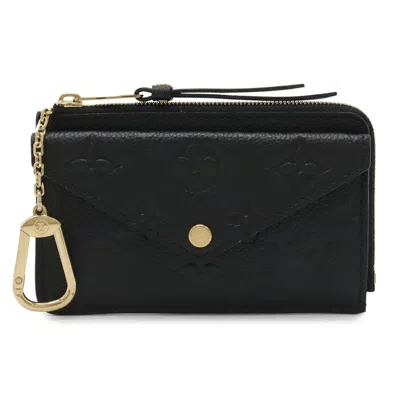 Pre-owned Louis Vuitton Black Noir Monogram Empreinte Coin Purse/coin Case ()
