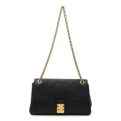 Pre-owned Louis Vuitton Black Noir Monogram Empreinte Shoulder Bag ()