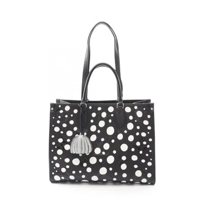 Pre-owned Louis Vuitton Black Noir Monogram Empreinte Tote Bag ()