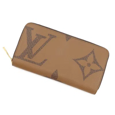Pre-owned Louis Vuitton Black Noir Monogram Reverse Long Wallet (bi-fold) ()